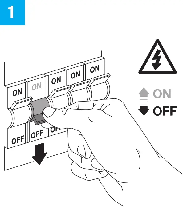 AURORA AU-A1ZBP Pattress for Kinetic Battery Or Rotary Dimmer