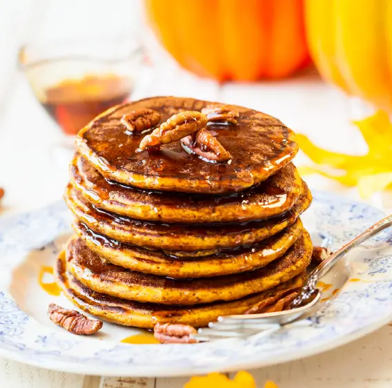 Pumpkin Protein Pancakes