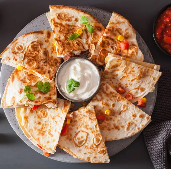 chicken quesadilla