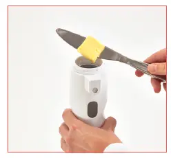 Place 1-8 tbsp of butter