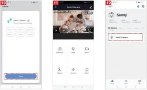 Add The Device-Scan QR code mode