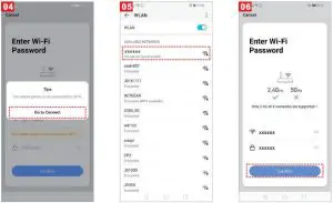 Add The Device-Scan QR code mode
