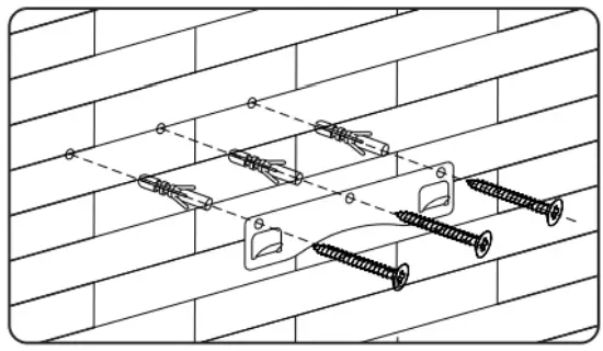 electriq eiQ80CURVSCTM Canopy - wall plugs