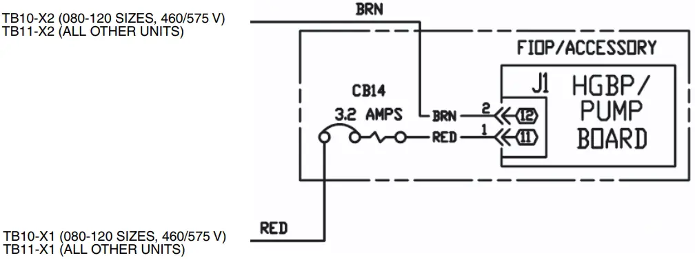 HGBP/Pump Board 24 v Power Wiring