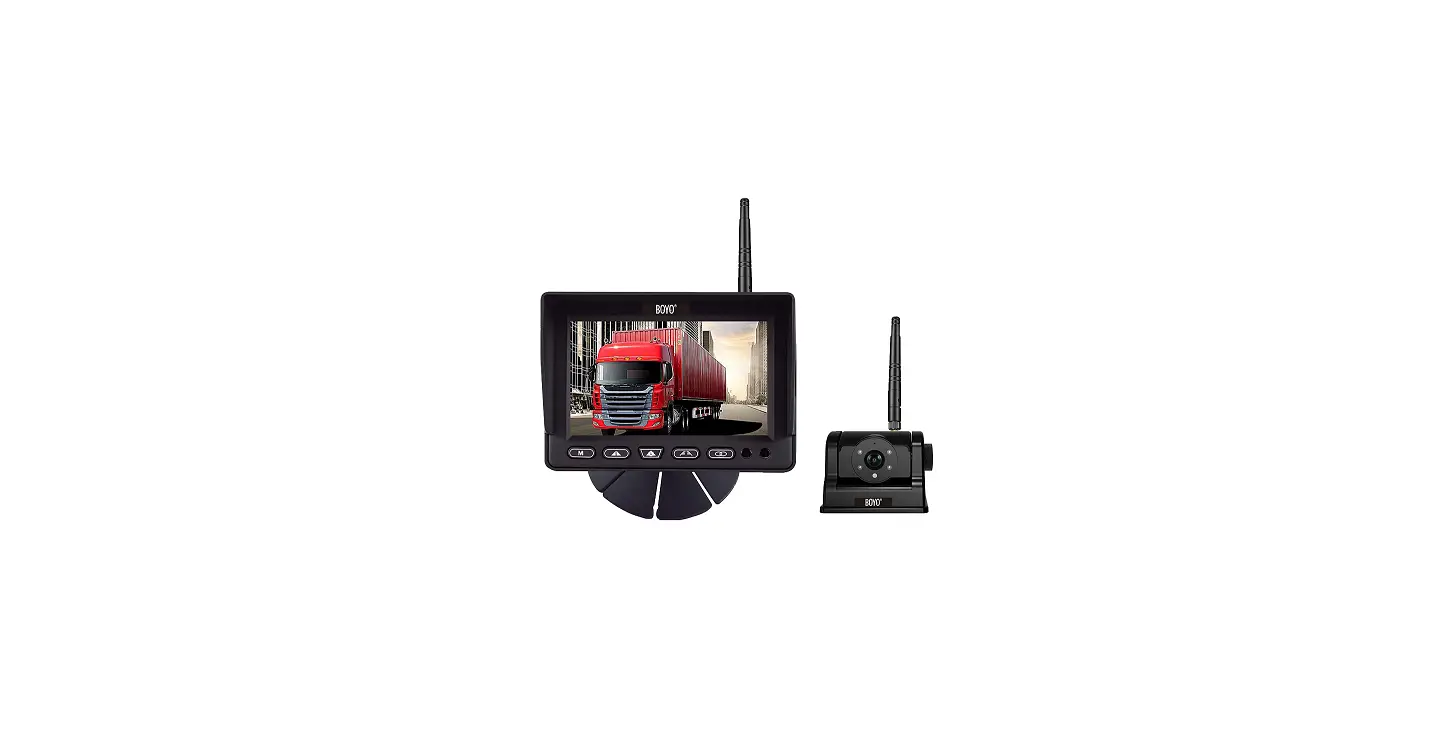 Boyo Vtcrh1 Wireless 1-channel Ahd Vehicle Backup System User Guide