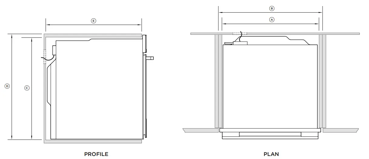 FISHER and PAYKEL OB24SDPT Models Built In Oven fig 4