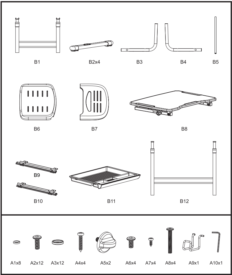 VIPACK FURNITURE 9000306524 Kids Study Desk and Chair - 1