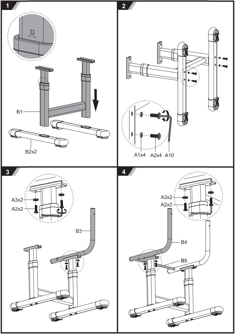 VIPACK FURNITURE 9000306524 Kids Study Desk and Chair - 2