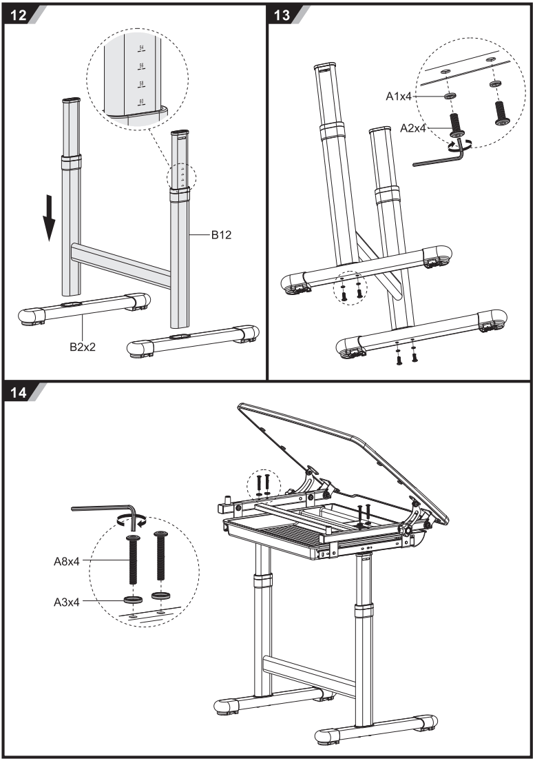 VIPACK FURNITURE 9000306524 Kids Study Desk and Chair - 5