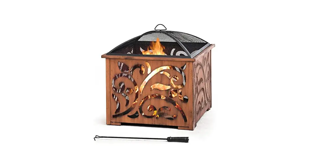 Sunjoy Group A301016900 Lyra 26-inch Square Wood Burning Firepit Instruction Manual Sunjoy Group A301016900 Lyra 26-inch Square Wood Burning Firepit Instruction Manual