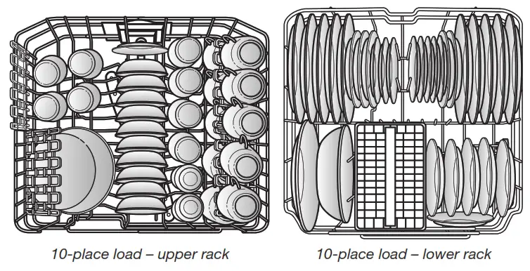 Whirlpool WDT730PAH Dishwasher - Prepare and load the dishwasher