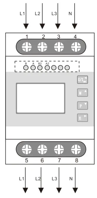 EASTRON SDM630 EV DIN Rail Smart Meter for Single and Three Phase Electrical Systems - Fig 17