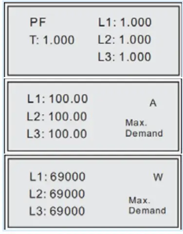 EASTRON SDM630 EV DIN Rail Smart Meter for Single and Three Phase Electrical Systems - Fig 8