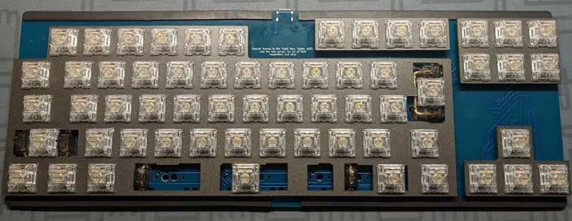 KuroTheCrazy 40rmie Invisibolt Case and PCB-7