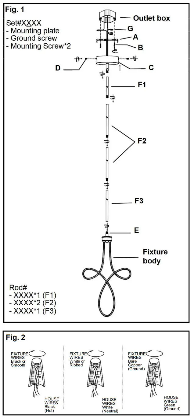 GEORGE KOVACS P5431-697-L Modern Contemporary Geometric - Figure 1