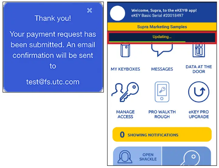 Supra Past Due eKEY App - fig 6