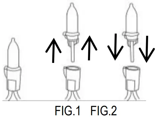 GE Holiday 90839 GE StayBright LED Miniature Lights - FIG