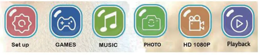 denver KCA-1330 Digital Camera Blue - Setting mode