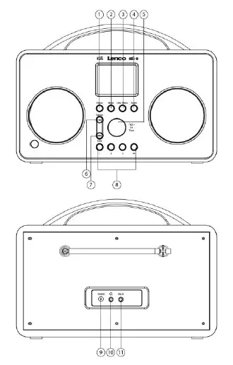 Lenco-PIR-645-Portable-Internet-DAB-plus-FM-Radio-with-Bluetooth-and-Rechargeable-Battery-fig-2