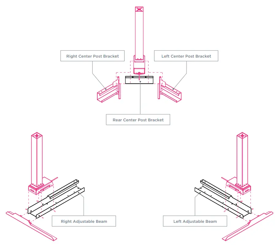 Assemble Leg Post Separately