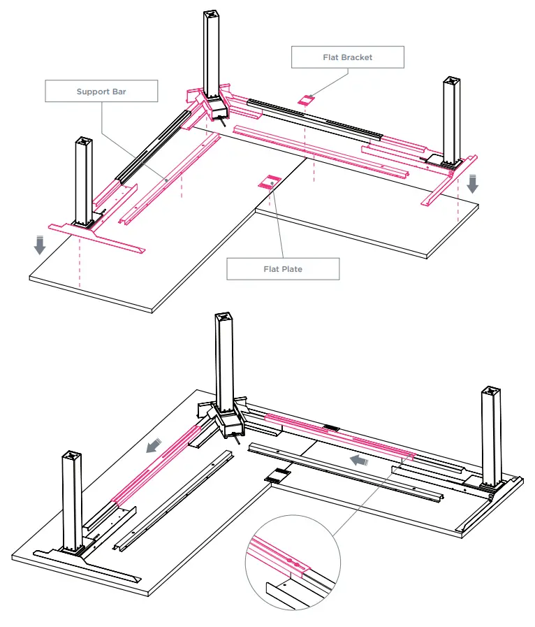 Place Frame On Surface