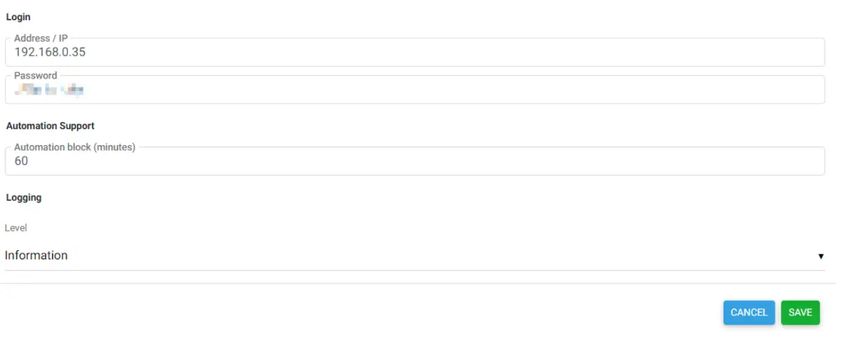 VELUX KLF200 Plugin for HomeSeer - device 4