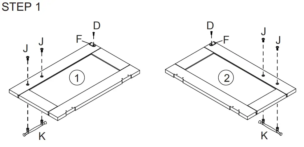 WFCDN 2-Door Wall Cabinet - setup 1
