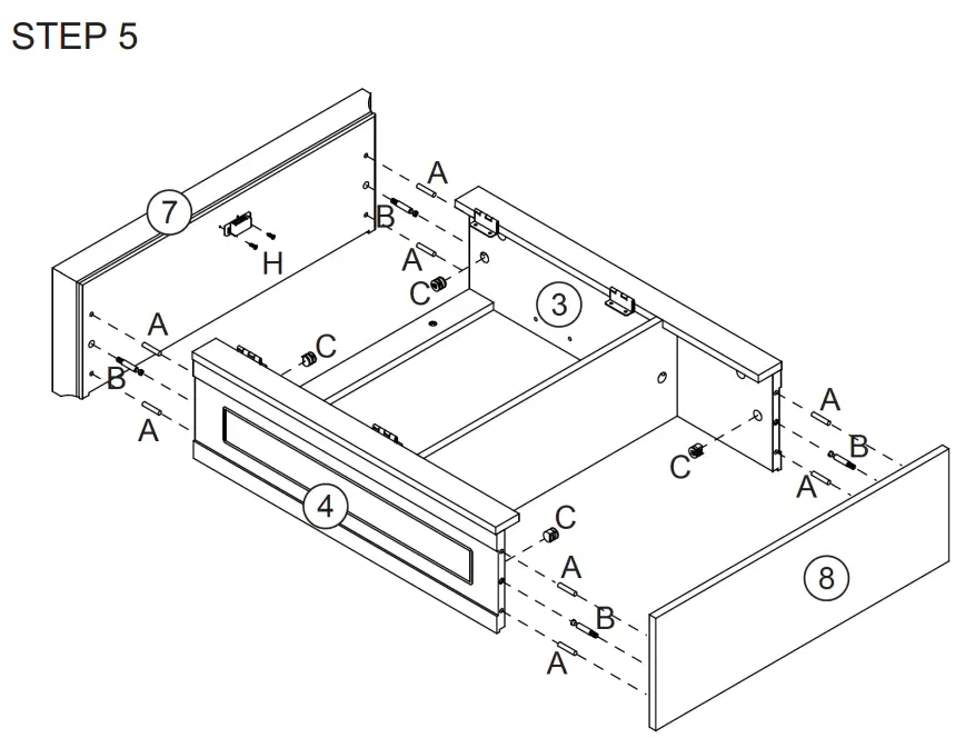 WFCDN 2-Door Wall Cabinet - setup 5
