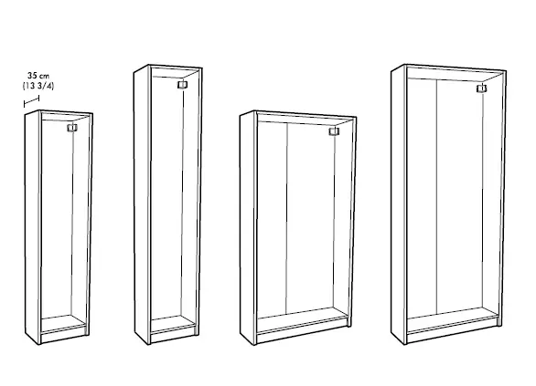 Ikea-39X14X79-Pax-Wardrobe-Frame-User-Manual-fig-1