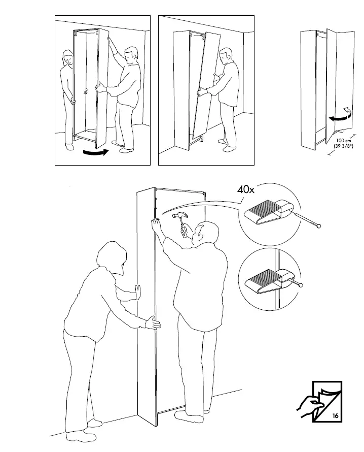 Ikea-39X14X79-Pax-Wardrobe-Frame-User-Manual-fig-8