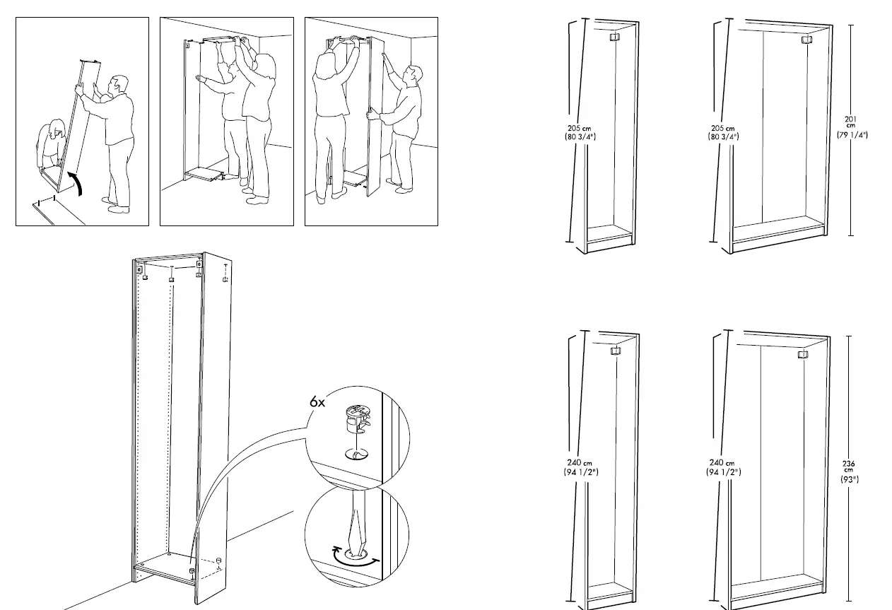 Ikea-39X14X79-Pax-Wardrobe-Frame-User-Manual-fig-9