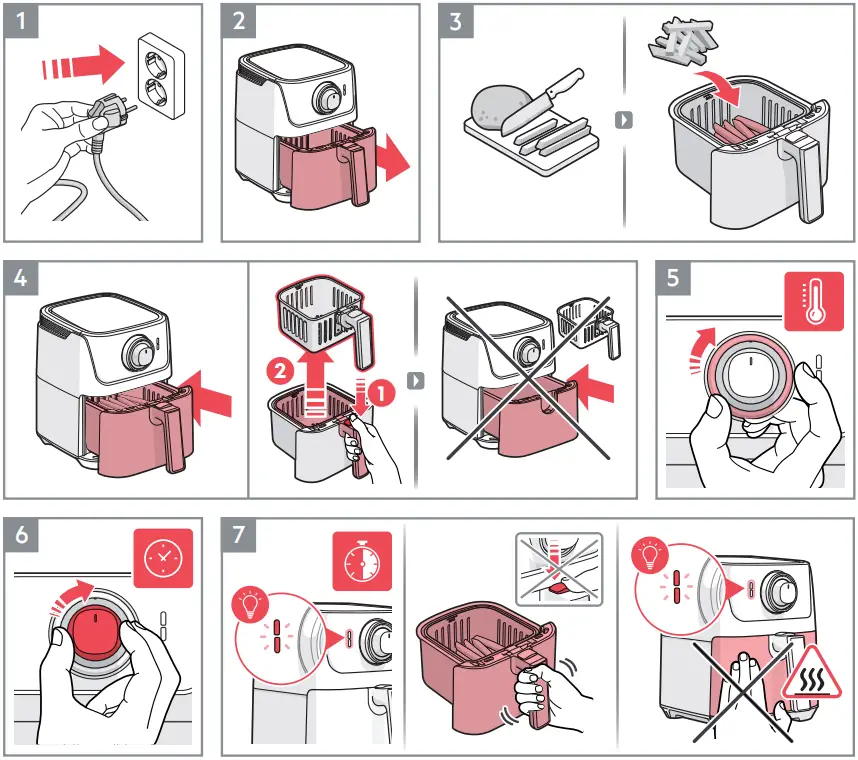 AEG AF5 1 4GB Deli 5 Air Fryer - fig 1