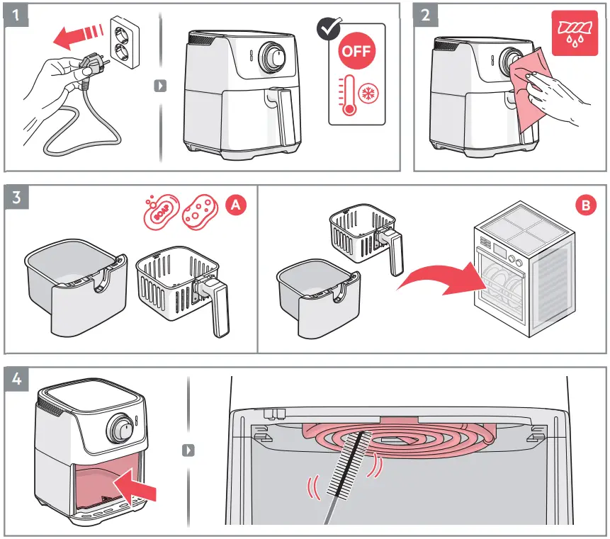 AEG AF5 1 4GB Deli 5 Air Fryer - fig 3