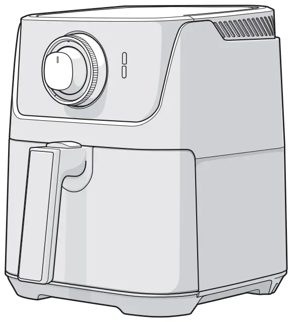 AEG AF5 1 4GB Deli 5 Air Fryer