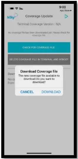 HiSky QSIG0004 Fixed Terminal - Overview of First Run Operation with the hiSky 360 App 2