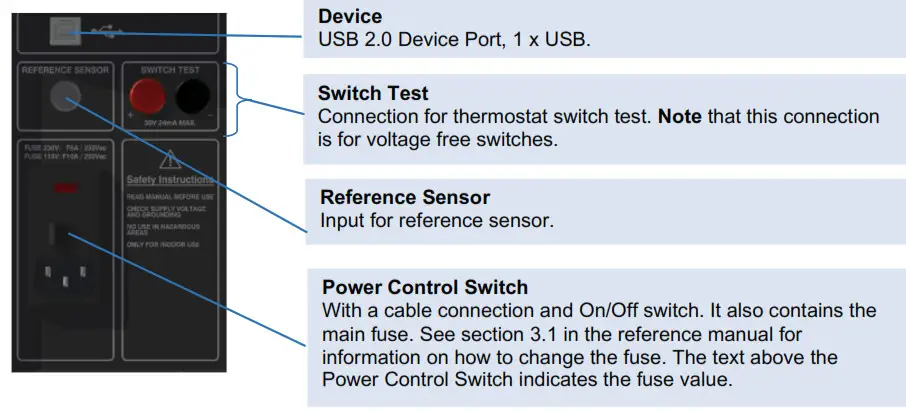 AMETEK CTC-652 Compact Temperature Calibrator- Connecton 2