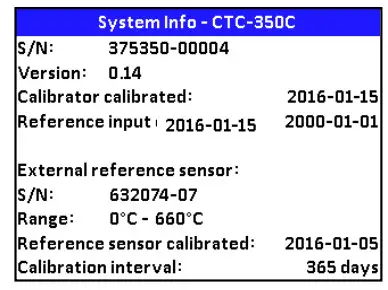 AMETEK CTC-652 Compact Temperature Calibrator- Info