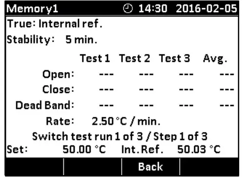 AMETEK CTC-652 Compact Temperature Calibrator- Memory 1