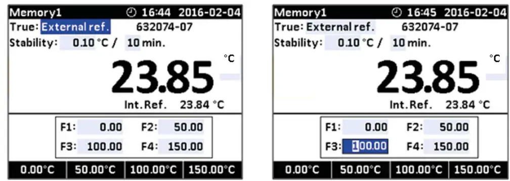AMETEK CTC-652 Compact Temperature Calibrator- arrows