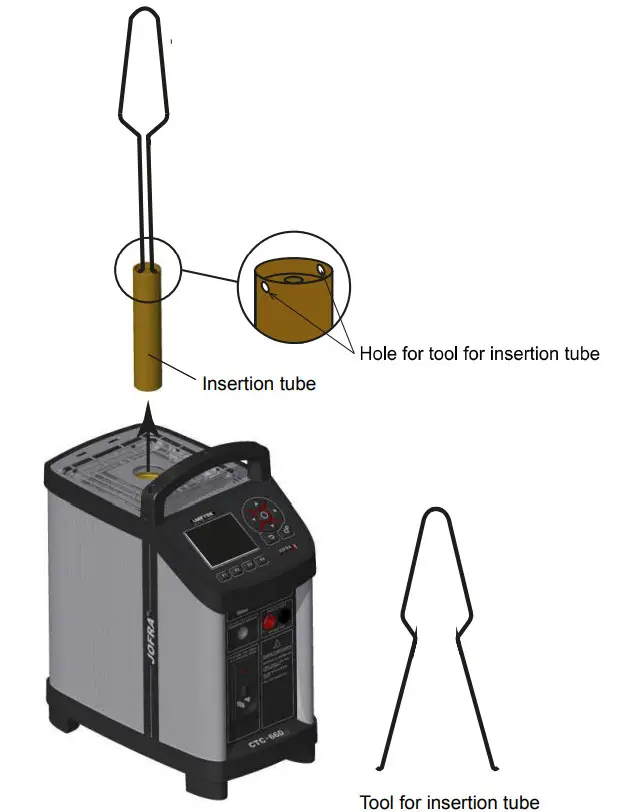 AMETEK CTC-652 Compact Temperature Calibrator- remove