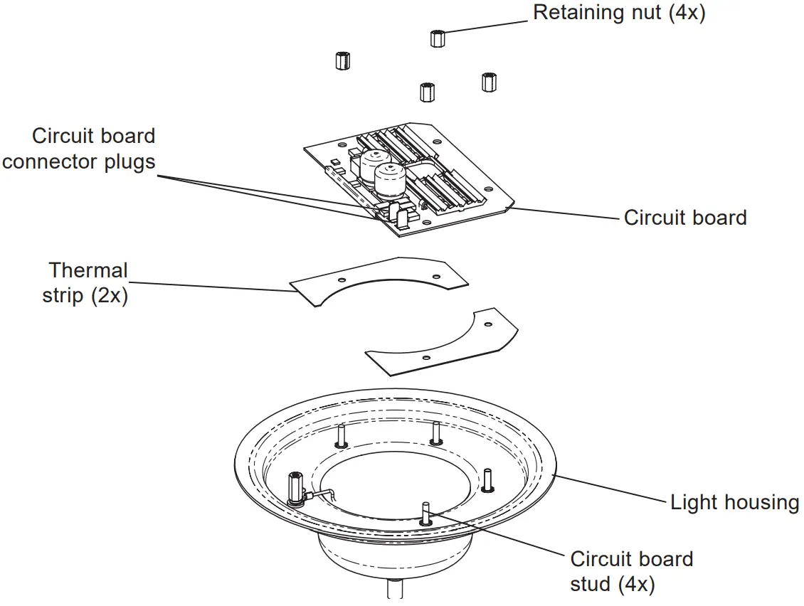 INSTALLING THE INTELLIBRITE® POOL LIGHT ASSEMBLY WITH NEW GASKET