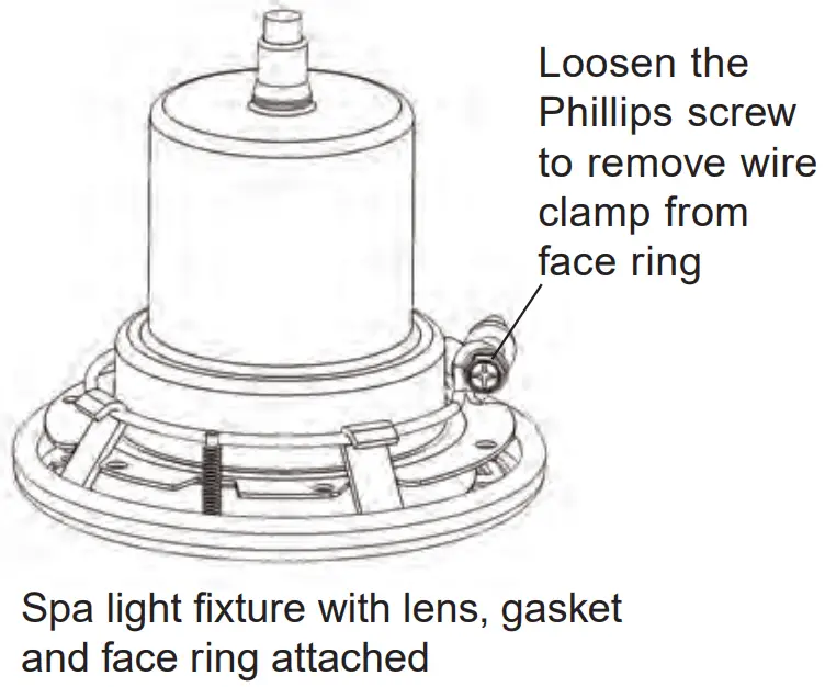 Replacing the IntelliBrite® 5G Spa Light Face ring and Gasket