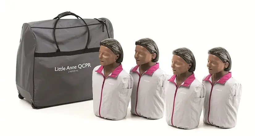 Laerdal Little Anne Plus QCPR Dark Skin Training Manikins