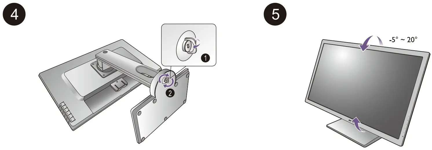 BenQ AQ COLOR LCD Monitor PD00-Q-V2 - Pic4+5