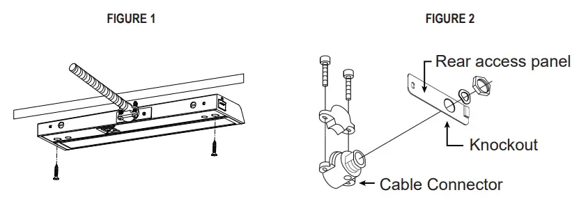 PARMIDA 3CCT Hardwired LED Under Cabinet Light - Figure 2