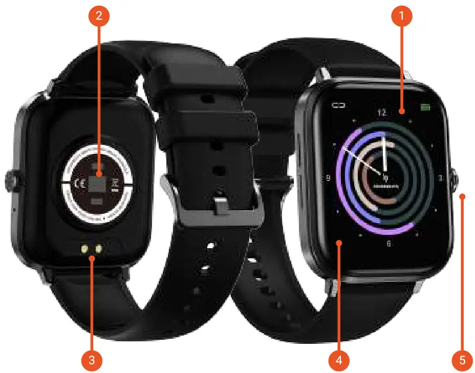 CROSSBEATS IGNITE GRANDE Mono-Channel Smartwatch - Figure 1