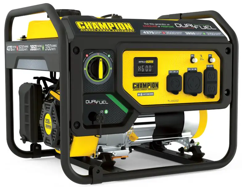 Champion 200967 3500w Dual Fuel Portable Generator User Guide