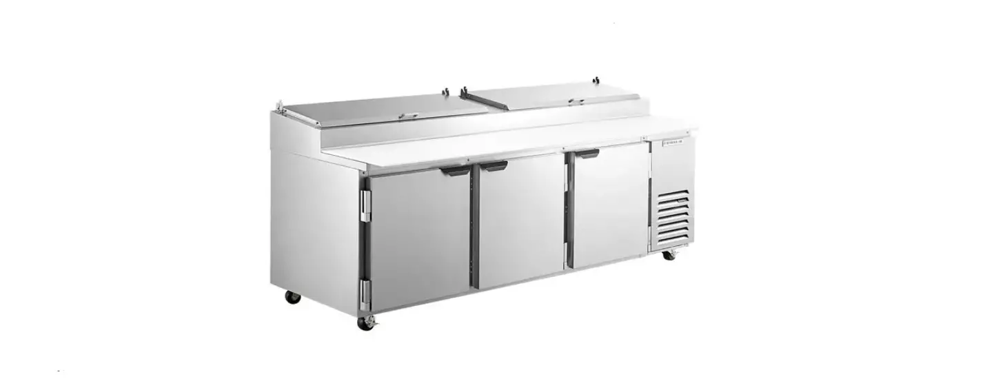 Beverage-air Dp93hc 93 Inch Three Door Refrigerated Pizza Prep Table User Manual