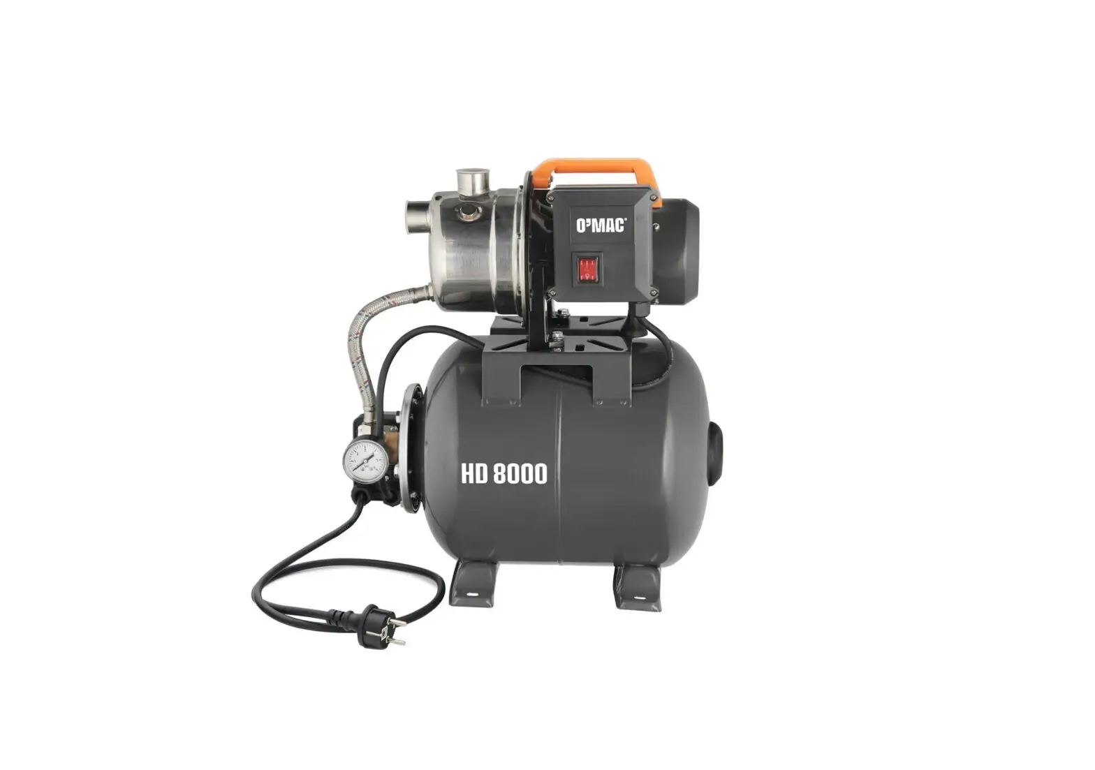 O-mac Hd 8000 Hidrofor Self Priming Pump With Booster Unit User Manual