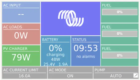 victron energy GX Tank 140 Tank Monitor 12